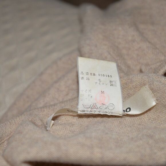 Comme Des Garcons Rei Kawakubo Original Vintage Wool Asymmetric Top Sz M - Picture 5 of 7